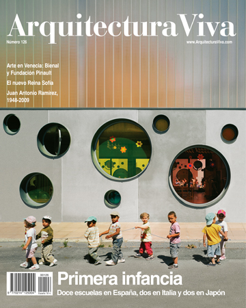 Arquitectura Viva 126 PRIMERA INFANCIA Doce escuelas en España, dos en Italia y dos en Japón